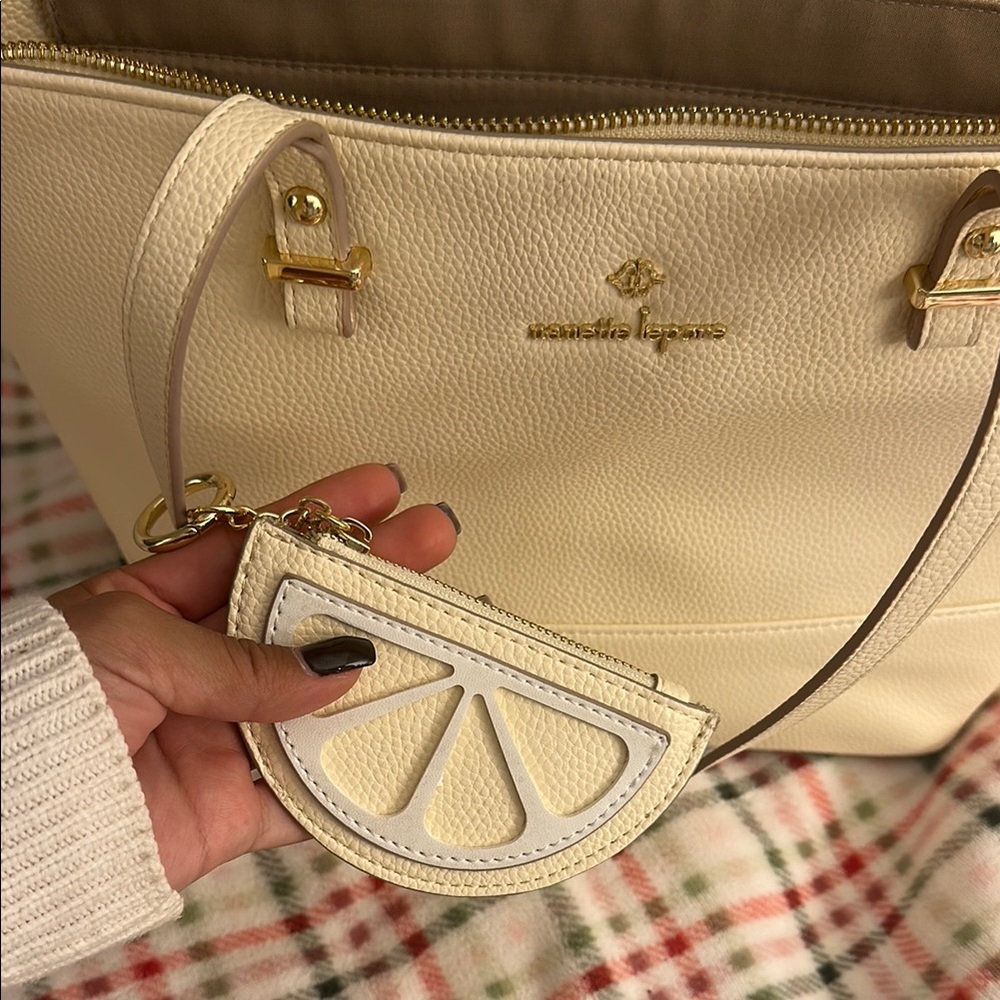 Butter Yellow Nanette Lepore Tote Bag - Picture 5 of 5